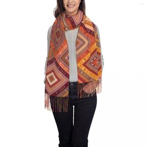 Szaliki Kilim Diamonds Turkish Ethnic Art Scali owij długa zima jesień ciepły szal bręgów unisex bohemian perski dywan plemienny