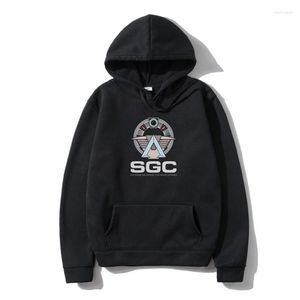 Erkek Hoodies SGC Stargate Resmi Olmayan Yıldız Kapısı Komutu Dış Giyim