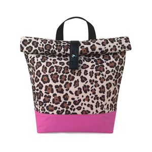 Leakproof Leopard Cooler Bag Nylon Outdoor Travel Picnic Insulated Bags Western Style Family Camping Accessories Carrier Case Handy Roll-up Lunch Bag DOM1062289