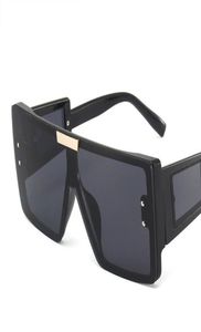 Солнцезащитные очки негабаритная сиамская площадь мужчины ширина Женщины Большие рамки солнцезащитные очки дизайн мод
