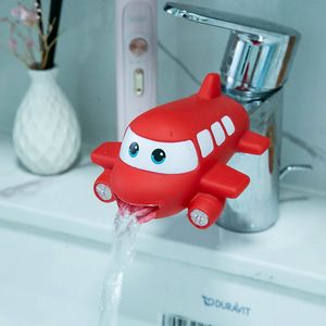 Bath Toys Lovely Cartoon Faucet Extender Kids Hand Washing In Bathroom Sink Accessories Kitchen Convenient Baby Helper Water Toys 230525