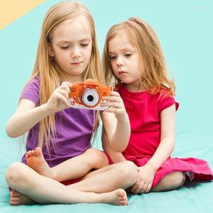 Digital Cameras 40MP Children Kids Camera Dual Lens HD Video 2.0 Inch IPS Screen Mini With Lanyard Educational Toys