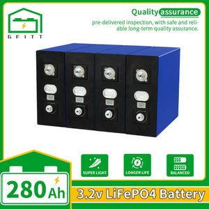 3,2 V Lifepo4 280 Ah Batterie 4/16/32 PCS Hohe Kapazität DIY 12 V 24 V 48 V Batterie Pack RV Golf Warenkorb Solar Motorrad Elektro Fahrzeug