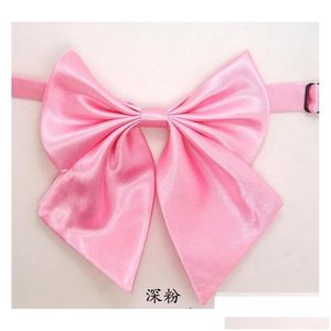 Dog Apparel 100Pc/Lot Factory Sale Cute Pure Solid Colors Handmade Adjustable Ties Pet Bow Cat Neckties Grooming Supplies Ly9251 Dro Dhpyl