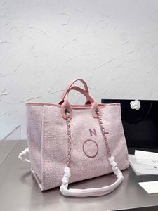 Designer Bolsa de praia Sacos de compras de grande capacidade feminino Bolsa de luxo Trabalho de viagem prático Moda 6 Stylestotes