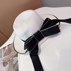 2023 new volume edge sun hat bow straw hat beach wind simple and generous hundred with single product out of the street preferred master design with dust bag