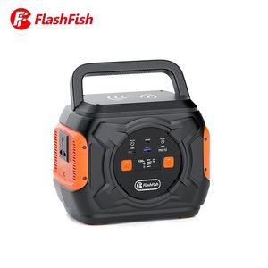 Flashfish 110V 220V 320W 80000mAh Central de energia solar portátil poderosa gerador solar para acampamento ao ar livre em casa