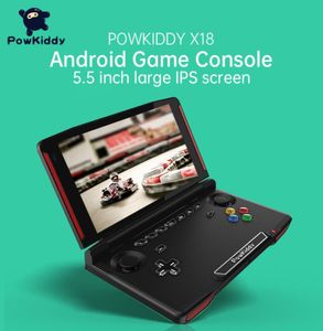 Powkiddy X18 Andriod Handheld-Spielekonsole 55 Zoll 1280720 Bildschirm MTK 8163 Quad Core 2G RAM 32G ROM Video-Handheld-Spielespieler 26504713