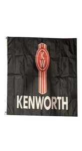 Kenworth Trucks Trucking Flag 150x90cm 3x5ft Printing Polyester Club Team Sports Indoor met 2 messing doorbraken4363481
