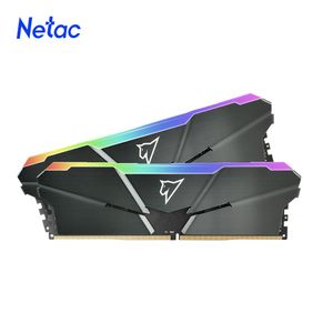 RAMS NETAC DDR4 RGB RAM MEMORY 8GB 3200MHz 16GB 3600MHz Memoria XMP 2.0 DDR4 PC RAM DIMM med kylfläns för stationära moderkort