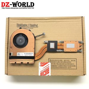 Pads Nowy oryginał dla Lenovo Thinkpad E480 E580 SWG Dyskretna grafika ciepła CPU CPU chłodnica termiczna wentylator chłodzący 01LW123 01LW122 01LW124