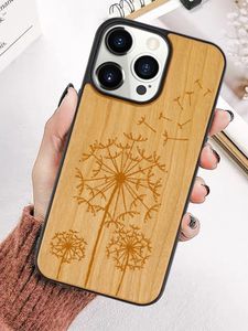 Anpassad solid PC Wood -telefonfodral mobiltelefontillbehör för iPhone XS Max