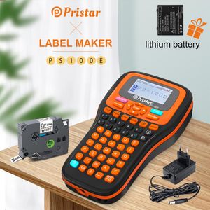 Doorbells Portable Label Printer Wireless Label Maker Ps100e Industrial Labeling Hine Similar as Brother Ptouch Labeller Tze231 Tape