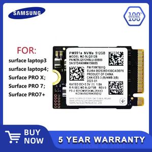 Sürücüler Samsung PM991A 1 TB SSD M.2 2230 Dahili Katı Hal Sürücüsü PCIE Microsoft Surface Pro 7+ Buhar Deskesi için 3.0x4 NVME SSD