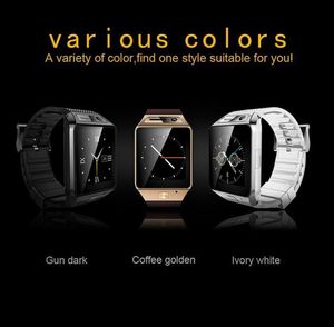 Nova chegada Luxo Smart Watch Phone GV08S 154QUOT OGS 20MP Camear Android Watch CE FCC Rohs Anti Lost Smart Watch Music Play Play 1577224