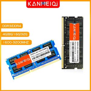 Rams Kanmeiqi Memoria RAM DDR3 4GB 8GB 16GB 2666MHz 3200 RAM per laptop Notebook Memoria RAM DDR4 1.2V Laptop 260pin SODIMM RAMS