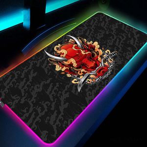 Dragon Large RGB Gamer MousePad Mouse Mouse Gaming Mausepad LEDキーボードMAUSEMAT LUMINOUS DESK PAD MOUSE PAD for PC