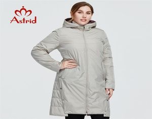 Astrid New Winter Women039s Coat Women Long Warm Parka Fashion Jacket Hooded Large Size