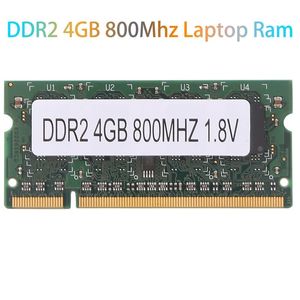 RAMS DDR2 4GB 800MHz Laptop Ram PC2 6400 2RX8 200 PINS SODIMM för AMD Laptop Memory