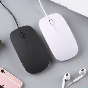 Möss 1600 DPI USB Optical Wired Computer Mouse 2.4G Mottagare Super Slim Mouse för PC Laptop Gaming Accessories Laptop Accessories