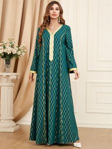 Etniska kläder Ramadan Abaya Turkiet Arabiska muslimska blygsamma klädbön Islam Jalabiya för kvinnor Robe Caftan Marocaine Femme Musulmane