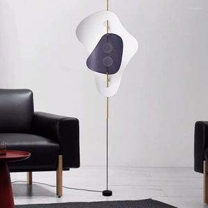 Golvlampor Creative LED Lamp Art White Living Room Nordic Modern Bedroom Fashion Decorative Lighting