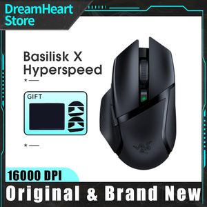 Mice Razer Basilisk X Hyperspeed Gaming Mouse Wireless Bluetooth Mouses PC Gamer Optical Sensor For Laptop Computer For Pc Laptop