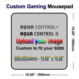 Подставки XL Square / 19,68 x 19,68 дюйма, изготовленные на заказ коврики для игровой мыши Aqua Control Plus или Aqua Control II