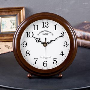 Table Clocks Travel Office Digital Desk Clock Vintage Antique Nordic Creative Small Modern Digitale Klok Home Decoration ZY50TZ