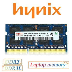 Rams Hynix SODIMM 10PCS DDR3 DDR3L 8GB 4GB PC3L PC3 1,5V 1,35V 1066 1333 1600 8500S 10600S 12800S ECC Laptop Ram Memory Memory Notebook