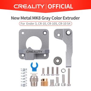 Skanowanie Creality 3D Nowy metal Mk8 Grey Kolor wytłaczarki aluminium blokowa blokowa wytłaczarka 1,75 mm filamentu dla drukarek serii Ender CR