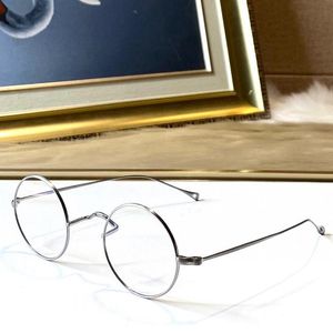Solglasögon Super Sung KMN136 Optiska glasögon för unisex retro stil anti-blå ljusslinsplatta runda full ram med låda