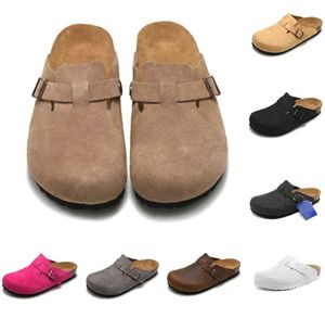 Boston Clog Sandalet Kış Cork Flats Tasarımcı Slaytlar Sandal Arizona Mayari Birks Sıradan Ayakkabılar Erkek Kadın Bayanlar Tembel Loafers Nefes Alabası Tasarım 70ess