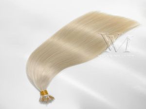 VMAE Estensioni dei capelli vergini umani non trattati Dritto europeo Un donatore Cuticola allineata Doppio anello micro anello Nano disegnato6209305