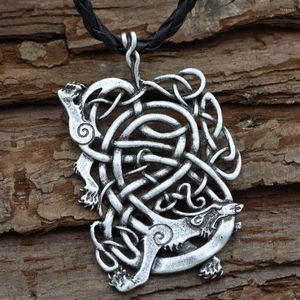 Hänghalsband Youe Shone Medieval Pewter Dragon Gothic Fantasy Necklace Norse Vikings Charm Skandinaviska smycken