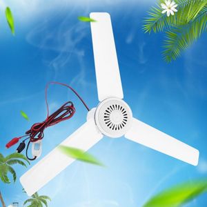 Gadgets 12V 24V Hushåll Mute Tak Canopy Fan Hanging Camping Tält Hanger Fan för utomhusvandringsgrill Hem Dormitory Bed