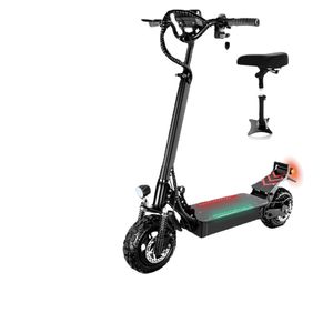 S30 Yetişkinler için Elektrikli Scooter Güç 2500W Motor 3 Vitesli Ayar Maksimum Hız 55km/s 11 inç off-road lastik katlanır E-scooter