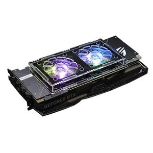 Radador de backplane GPU de resfriamento RTX3090 3070 3080 GPU VRAM RESIDER CARCO DO RECEBELO DE EQUIPELA LED FAM DE REFRIDADE LUZ DE LIMPELAÇÃO 120mm 240mm 360mm