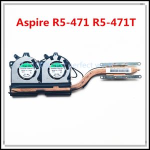 Pads Original Används för Acer Aspire R5471 R5471T Laptop CPU Cooling Radiator Weatsinfor Fan EG50050S1C900 DC5V 1.75W 13N0F8A0101