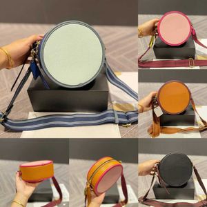 Einkaufstaschen Umhängetaschen Kreisförmige Designer-Tasche Damen Geldbörse Handtasche Runde Umhängetaschen Mode Klassische Brieftasche Frauen Weibliche Kreuzkörper Einfarbige Handtaschen