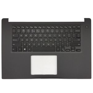 Frames New US laptop keyboard for DELL Inspiron 15 7560 7572 157000 backlit keyboard with palmrest upper cover