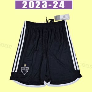 Atlético 2023 2024 Atlético Mineiro Home Away Soccer Shorts 23 24 Fred Cazares Otero Moura Elias Robinho Valdivia Adilson Football Calças