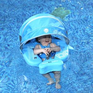 Sand Play Water Fun Mambobaby Baby Float Swimming Rings Swim Floats Spädbarn Floater Pool Tillbehör Småbarn Toys Swim Trainer Icke-inflatable 230526