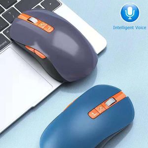 Mouse V8 Smart Mouse Controllo vocale Mouse wireless 2.4G Computer Mouse portatile ricaricabile Mouse da ufficio 1600 dpi Tipo di notebook Traduci