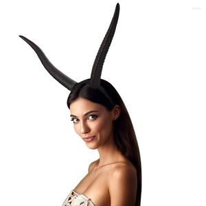 Party Supplies Antelope Horn Hair Hoops Cosplay Anime Accessories Band Kids Adults Gothic Headdress Demon Headband