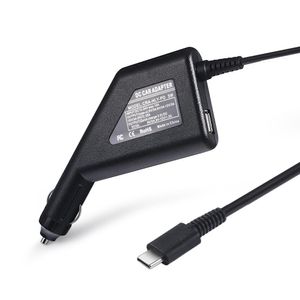 Möss 65W USB Type C Universal Laptop DC Car Charger Strömförsörjning Adapter för Lenovo HP ASUS 5V 12V Snabbladdning 3.0 för telefonadapter