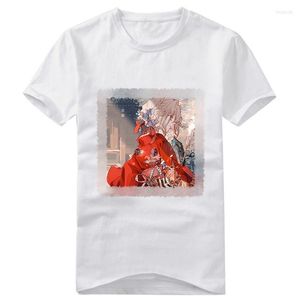 Herr t -skjortor violet evergarden anime tshirt gilbert bougainvillea unisex casual kort ärm cosplay dräkt söt tee