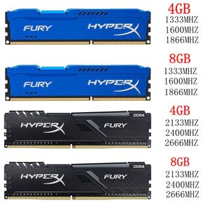 RAMs 8GB 4GB Memoria RAM DDR3 DDR4 2666 2400 2133MHz Desktop Memory 1.2V DIMM DDR3 1866 1600 1333MHz 1.5V 1.35V RAM DDR3 DDR4 Memory