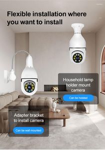 Camcorders 720P Surveillance Camera Outdoor Monitor Security Protection Home Remote Video Cam 90 Degree Panoramic Smart