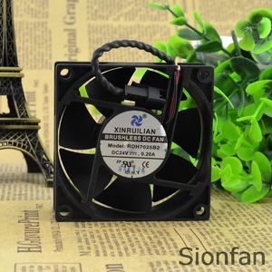 Ruilian Science için Pedler 7025 RDH7025B2 24V 0.20A İnverter Soğutma Fan Testi Çalışıyor